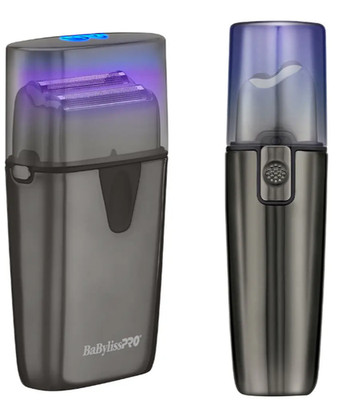 BaBylissPRO UVFOIL UV-Disinfecting Metal Double-Foil Shavers for men