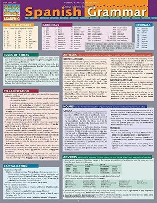 Spanish Grammar (Quick Study: Quizzer) - Dora Romero