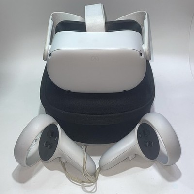 Oculus Meta Quest 2 128GB W/ Controllers And Case Tested Works
