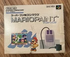 Nintendo Super Famicom Mario Paint In Box w/Mouse & Mouse Japan Import US Seller