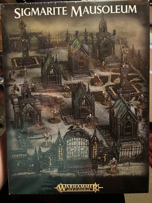 Sigmarite Mausoleum Neu Rare OOP Sigmar AOS Gelände Landschaft Warhammer Old World