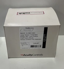Acuity Controls Sensor Switch SBOR 10 OEX WH Large Motion/Extended Range Sensor