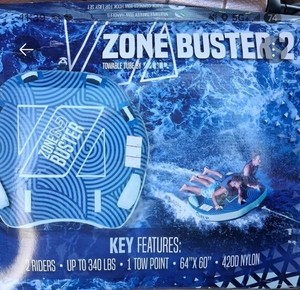O'Brien Zone Buster 2 Inflatable Towable Tube