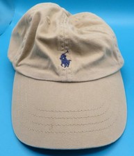 Polo RALPH LAUREN Khaki Boy Girl TODDLER Sz CAP Hat 2T-4T 3T Classic