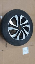 1x Alufelge 16 Zoll 6.5" 5x112 48ET Glanz Schwarz 5TA601025 VW Touran Rim Wheel