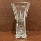WATERFORD ~ FLORENCE COURT ~ VTG. 8” CRYSTAL VASE ~ SEAHORSE MARK ~ IRELAND