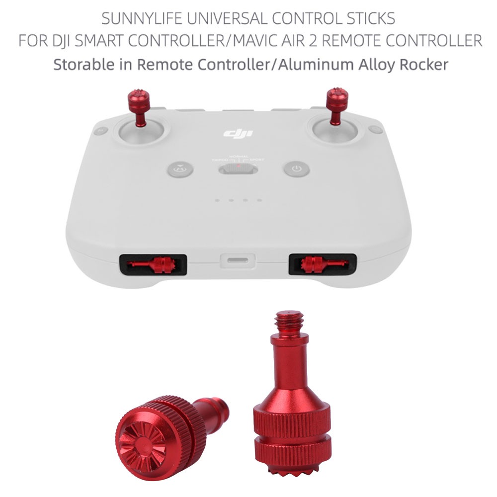 Aluminum Alloy Remote Control Thumb Stick Rocker Kit For DJI Smart/Mavic Air 2 i