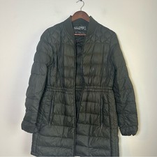 MICHAEL KORS Women's Olive Green Quilted Packable Down Fill Puffer Coat Jacket