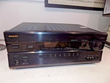Onkyo TX-SR608 AV Receiver Amplifier Black UNTESTED Sold as SPARES/PARTS