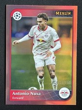 Antonio Nusa 2024-25 Topps Merlin UCC Rose Gold Refractor Base /250 #50