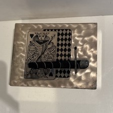 vintage WMF Ikora playing card box