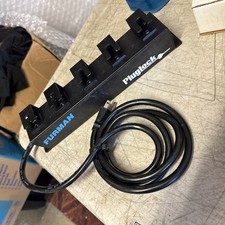 FURMAN PLUGLOCK RACKMOUNT 5 OUTLET LOCKING AC ADAPTER STRIP
