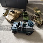 Vintage & Modern Military Vehicle Lot - G.I. Joe + More