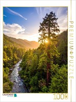Calvendo Puzzle Sonnenaufgang Hinter Mammutbaum | 1000 Teile Lege-GrößE 64X48Cm