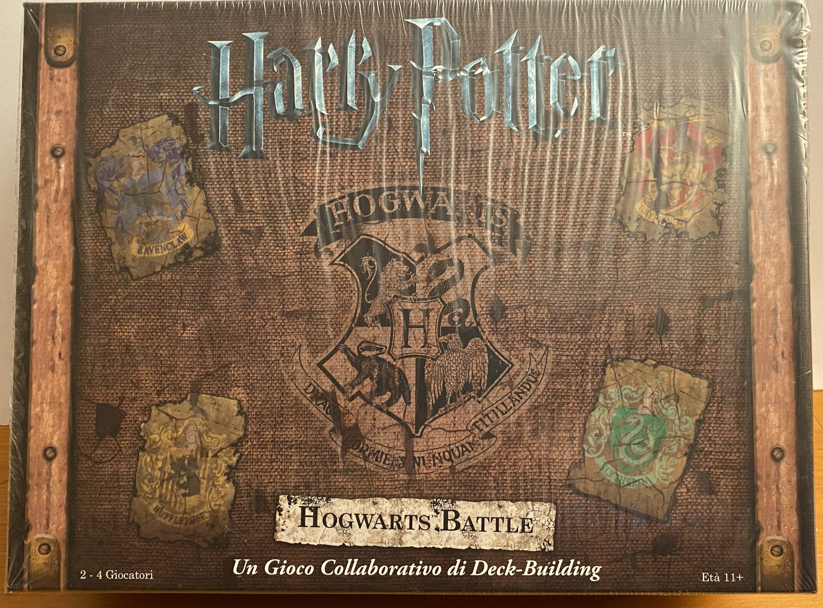Jeu Harry Potter Bataille de Poudlard en italien pour fans et collectionneurs