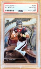 2023 Select CJ Stroud RC PSA 10 GEM MINT #289 Texans Rookie 🔥 QB1 Investment