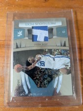 2009  Prestige Jodie Meeks Game Used Jersey Card Kentucky Wildcats Rate 2 Color 