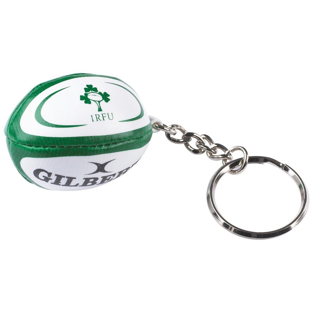 Gilbert Ireland Rugby Ball Keyring