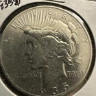 1933 Peace Dollar Coin United States of America Collectible