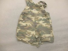 Carhartt Size 24M Baby Camouflage 100 Cotton Snap Shortalls Overall Shorts 312