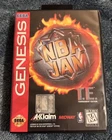 NBA Jam T.E. (Sega Genesis, 1995) CIB Complete W/ Manual