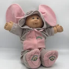 New ListingVintage 1982,Cabbage Patch Kids Doll In Gray Mouse Outfit Pajamas Costume