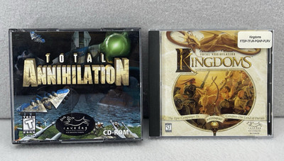 Total Annihilation Kingdoms PC Game Lot RTS Strategy Vintage Classic
