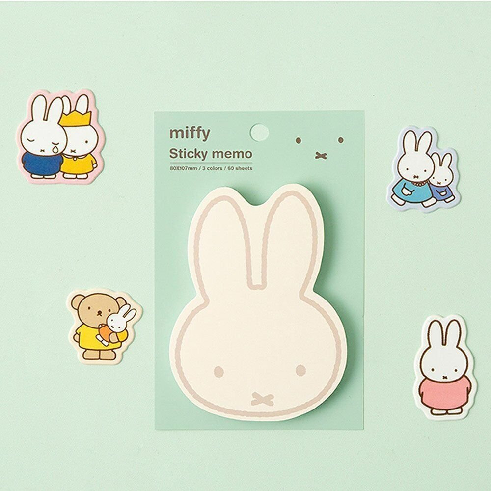 Miffy Die-Cut Sticky Notes Memo Pad Self-Adhesive Notepad  -image