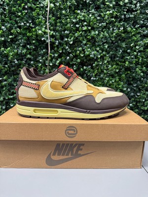 Nike Air Max 1 X Travis Scott ''Baroque Brown'' Size 11 Preowned