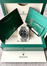 2024 Rolex Air King 126900 40mm Black Dial Stainless Steel New Never Worn