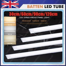 1/2/3/4/5FT LED Strip Lights Batten Tube Light Office Garage Ceiling Daylights
