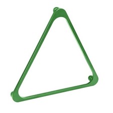 Aluminum Alloy Pool Ball Rack Billiard Ball Triangle Rack for 2-1/4" Pool Green
