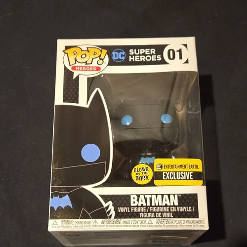 Funko Pop! Vinyl DC Batman #01 Glow in the Dark Entertainment Earth Exclusive