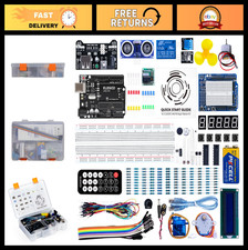 Super Starter Kit for Arduino IDE - UNO R3 Board, Tutorials Accessories