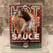 2021 Panini Mosaic - Hot Sauce Fernando Tatís Jr. #HS5 Mosaic Prizm