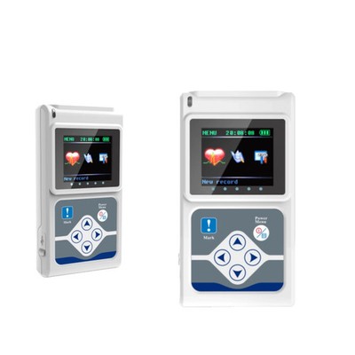3 Channels ECG Holter Recorder, EKG Dynamic ECG Monitor System