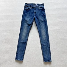 Levis Made and Crafted Japan Fabric Women’s 28x30 721 Blue Jean High Rise Skinny