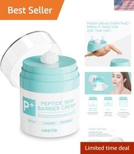 Peptide Moisturizer Cream for Dry Sensitive Skin - 1.69 FL.OZ Hydrating Formula