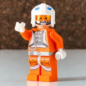 🌈 LEGO Snowspeeder Pilot sw0597 Minifigure sw597 Star Wars Episode 456 75056