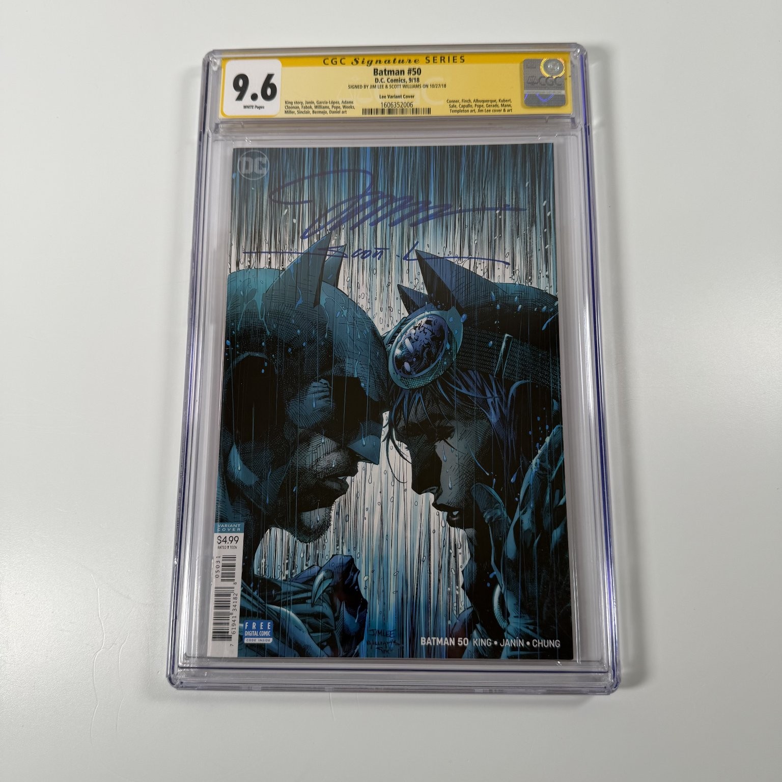 Batman #50 (Lee Variant Cover) Value - GoCollect