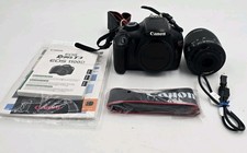 Canon EOS Rebel T3, Digital SLR Camera - Black 18-55mm Lens Needs New Battery