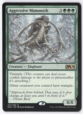 Aggressive Mammoth Normal R Core Set 2020 337 NM