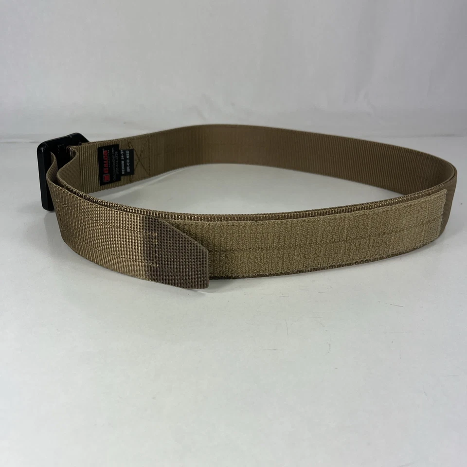 Пояс GALCO широкий коричневый нейлон - мужской размер 34 - Изображение 2 из 4