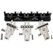 JessEm 08358 Weekend Hobbyist Stainless Dowelling Jig Package with All Sizes, 1