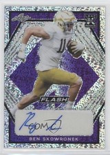 2021 Leaf Flash Purple 18/50 Ben Skowronek #BA-BS1 Auto nd3