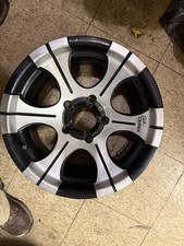 Dick Cepek DC-2 Aluminum Wheel Rims/5 Lug Gloss Black Finish #164816 set 4/5x4.5