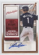 2015 Panini Contenders Draft Ticket Red Foil Luke Williams Lucas #43 Auto 0c2
