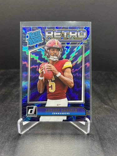 2024 Panini Donruss Football Jayden Daniels RC Rated Rookie Retro #11 (A)