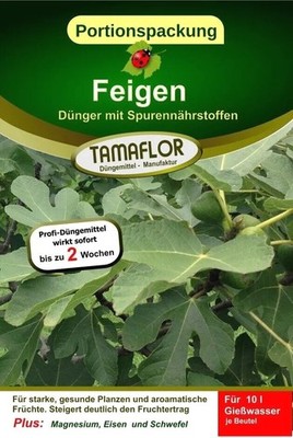 Dünger Feigendünger, Feigen Ficus, Pflanzendünger  5 Portionsbeutel für 50 l