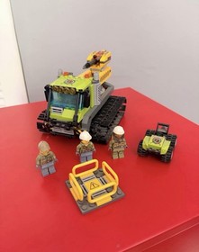 LEGO City Volcano Crawler Complete Set 60122 Minifigures No Box